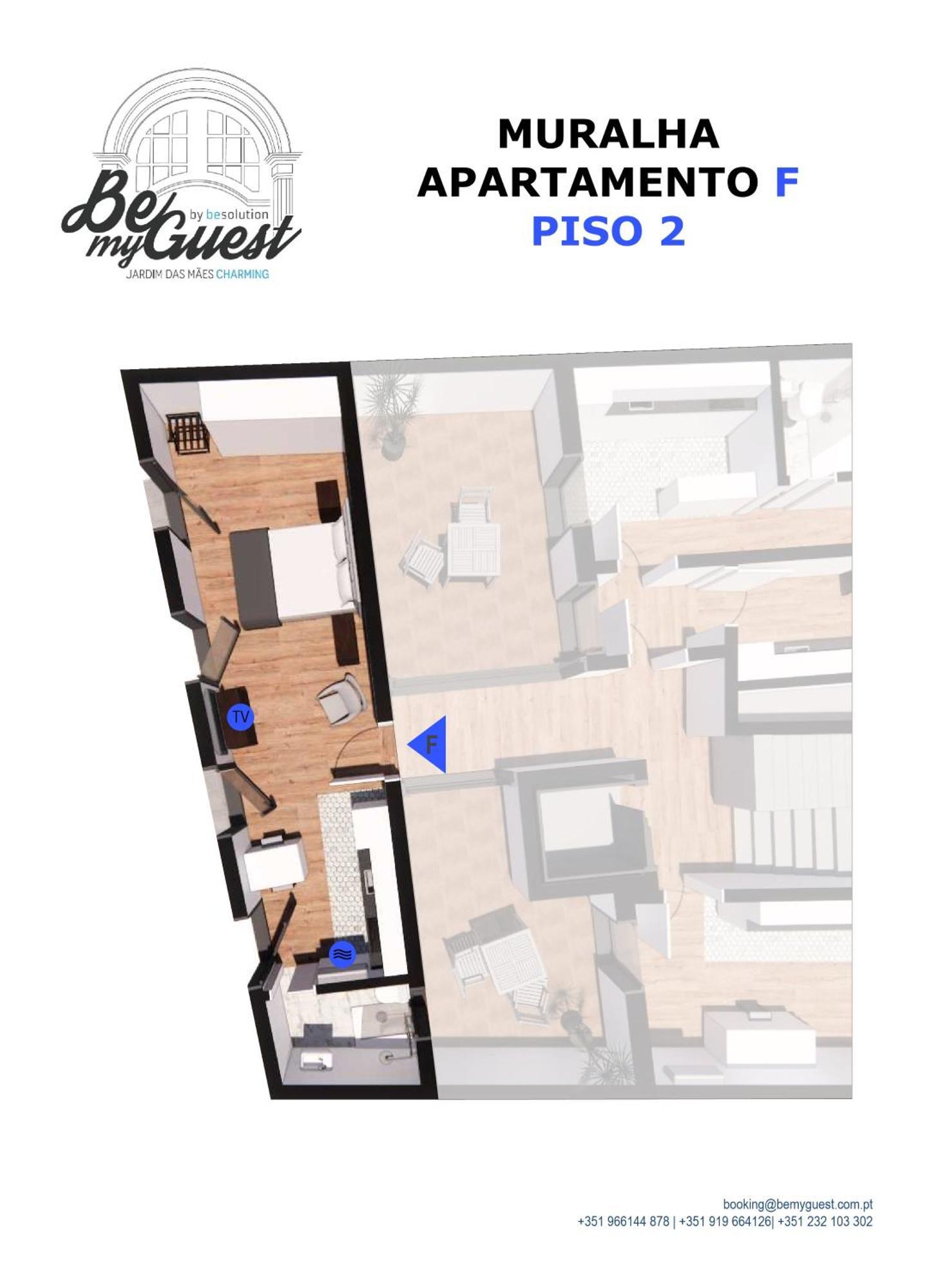 Bemyguest - Loft Guest House Jardim Das Maes Charming Viseu Ngoại thất bức ảnh